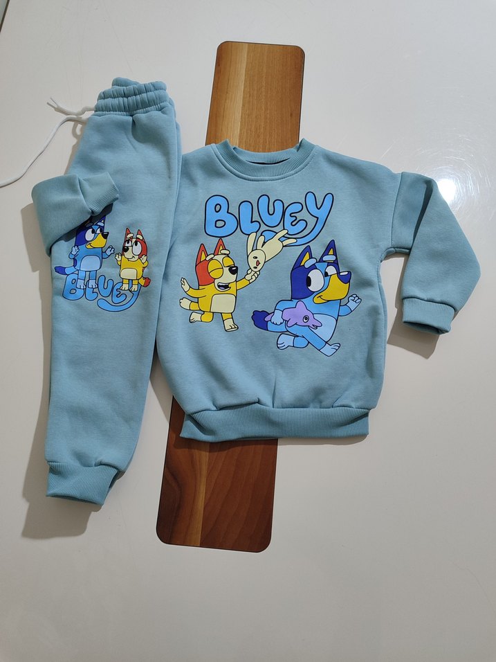 bluey baskılı takım - Görsel 2