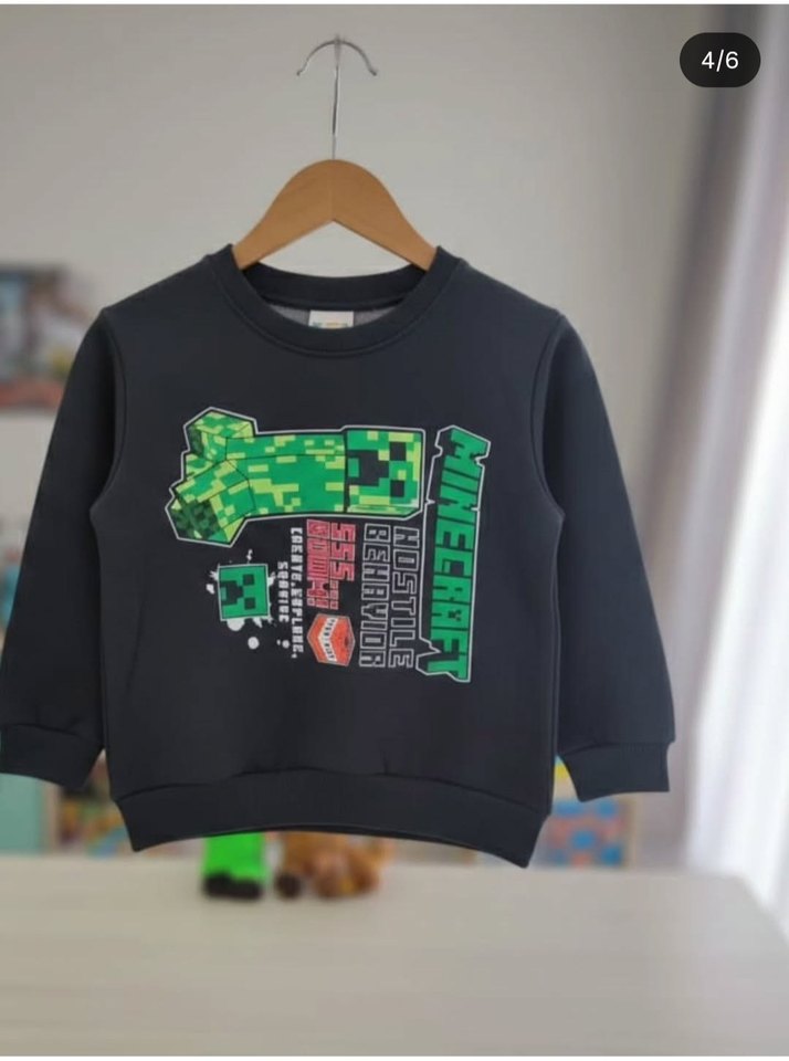 minecraft baskılı takım - Görsel 4