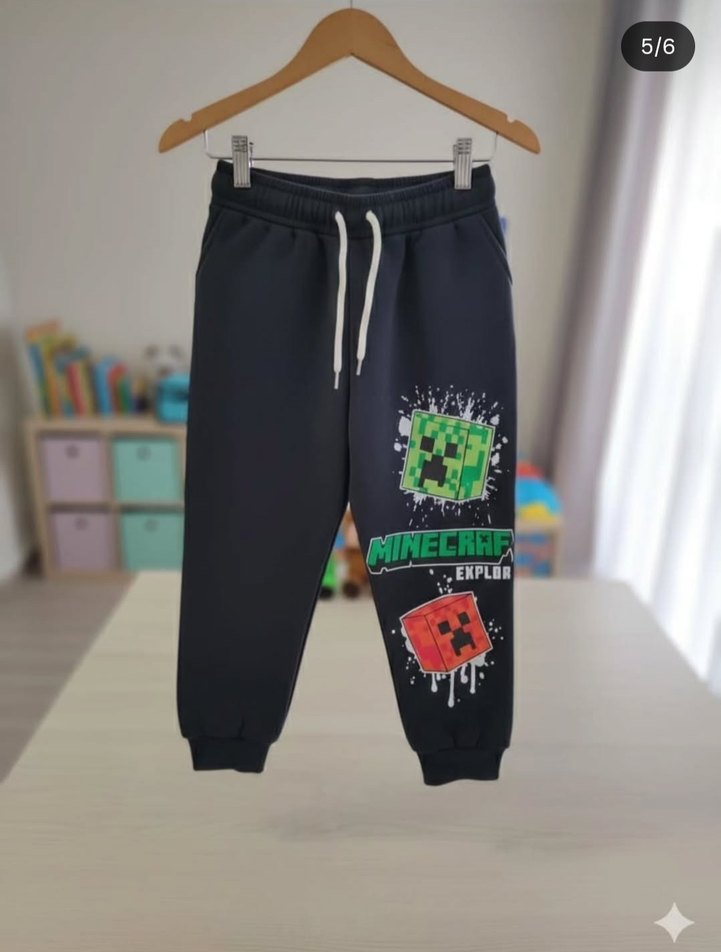 minecraft baskılı takım - Görsel 5