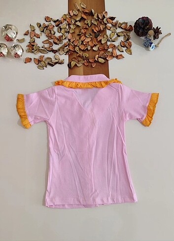 4 Yaş Beden Armut desenli pijama takımı