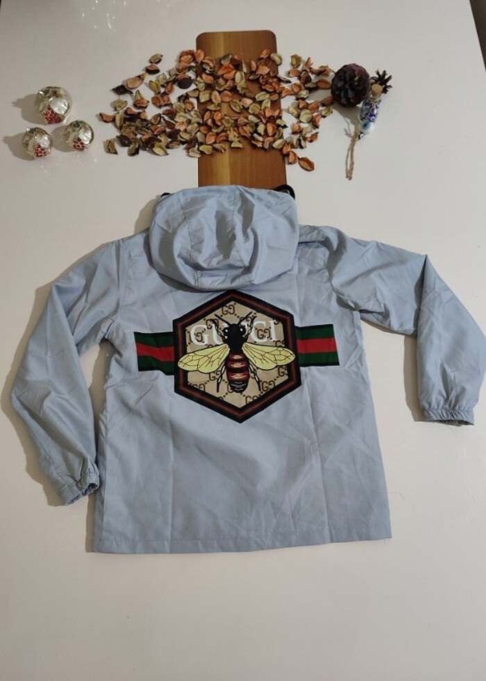 Kapşonlu unisex yağmurluk - Görsel 3