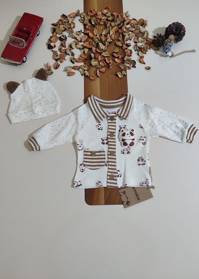 Panda baskılı 5 lı set - Görsel 2