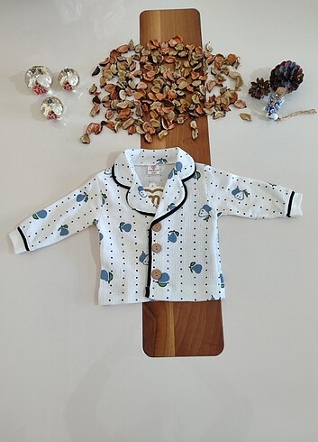 Diğer Armut desenli pijama takımı