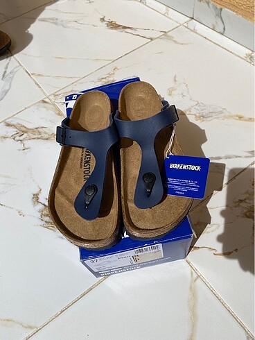 37 Beden lacivert Renk Birkenstock Gizeh 37 no terlik