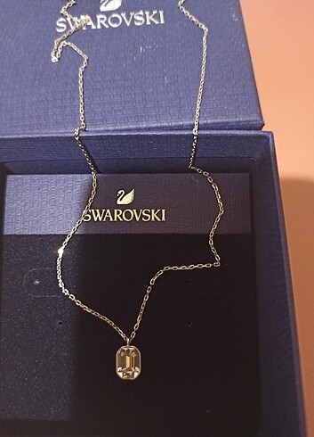 Tek taş swarovski kolye necklace 