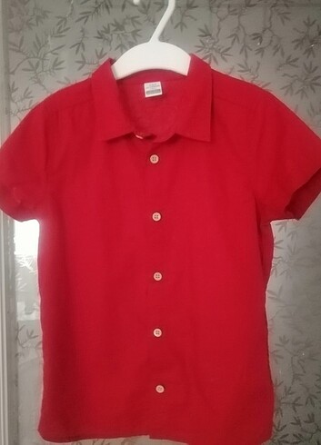 LCWaikiki kırmızı gömlek 23 nisan