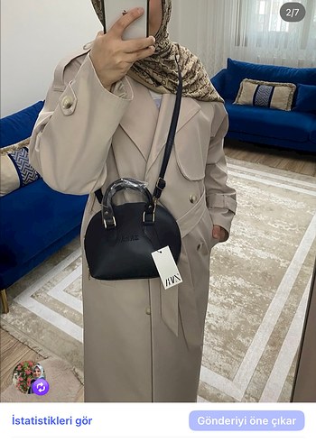 Zara Kadın Deri Çanta - Modern Klasik
Bordo
Lacivert - Görsel 3