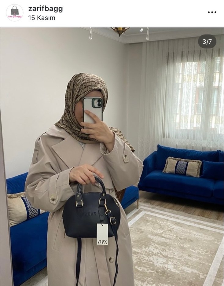 Zara Kadın Deri Çanta - Modern Klasik
Bordo 
Lacivert - Görsel 2