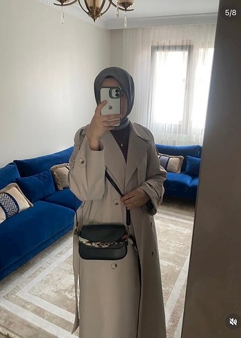 Kadın Zincir Detaylı Beyaz Deri Çanta - Görsel 3