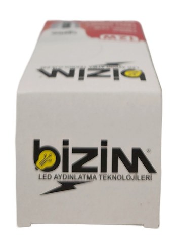 Beden beyaz Renk BiziM 12W Beyaz LED Ampul