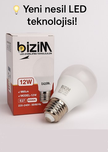 Diğer Bizim 12W LED Ampul (6 adet)