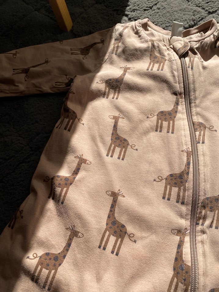 Kahverengi Fermuarlı Erkek Bebek Tulumu - Görsel 2