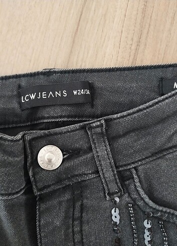 9 Yaş Beden siyah Renk LCW jeans
