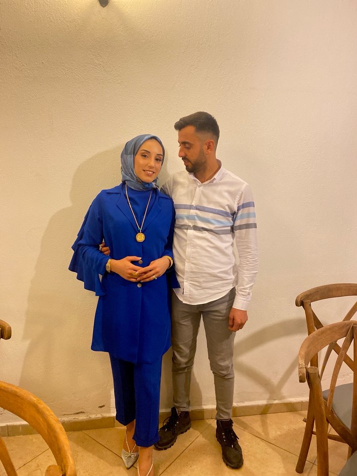 Saks Mavi Uzun Kadın Takım - Görsel 2