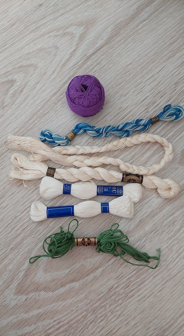 Bohem Tarzı El İşi İplik Seti - Görsel 2