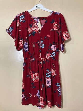 Bershka Çiçekli Tulum