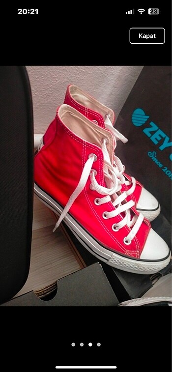 KIRMIZI CONVERSE