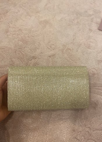 Parlak gold Kadın Portföy Çanta - Görsel 9