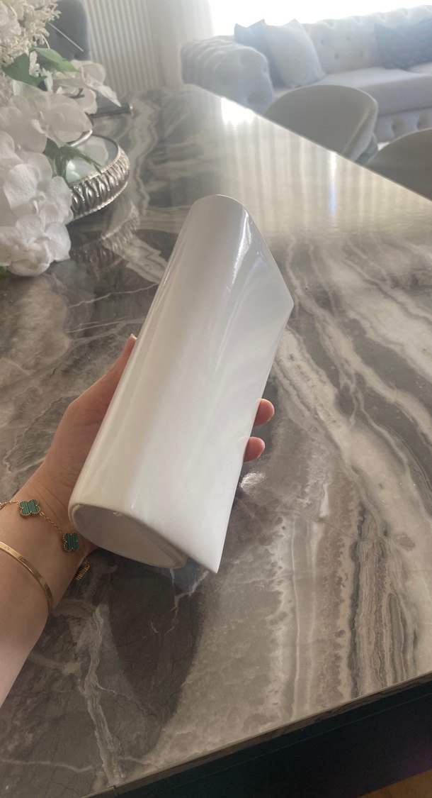 Beyaz Kadın Portföy Çanta - Görsel 5