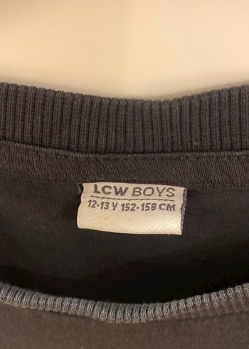 Erkek Çocuk Siyah Baskılı Pamuklu Tişört - Görsel 3