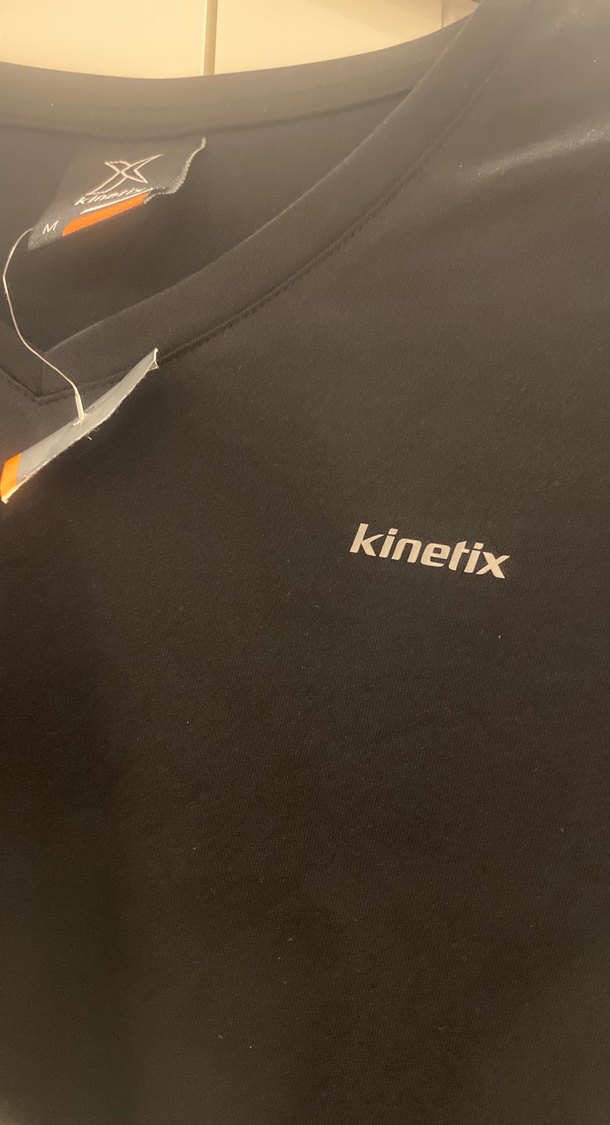 Kadın Siyah Kısa Kollu Spor Tişört - Görsel 3