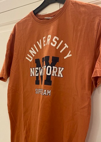 Erkek Çocuk Kahverengi Baskılı Tişört - Görsel 4