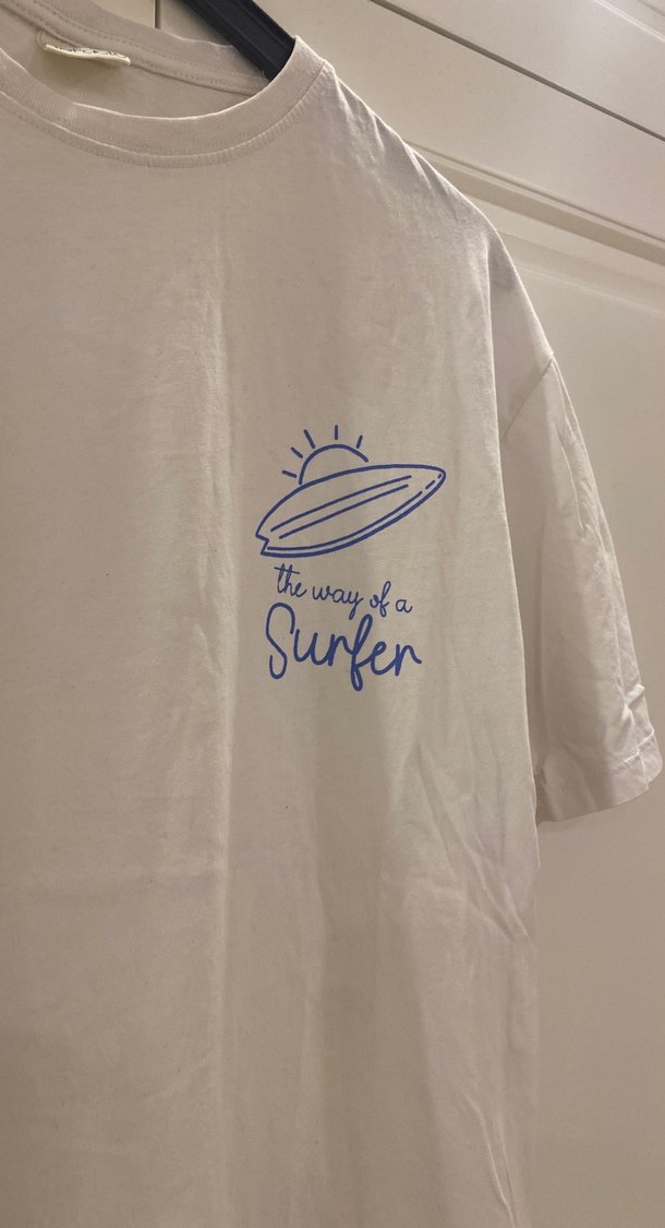 Beyaz Baskılı erkek çocuk Tişört - Görsel 3