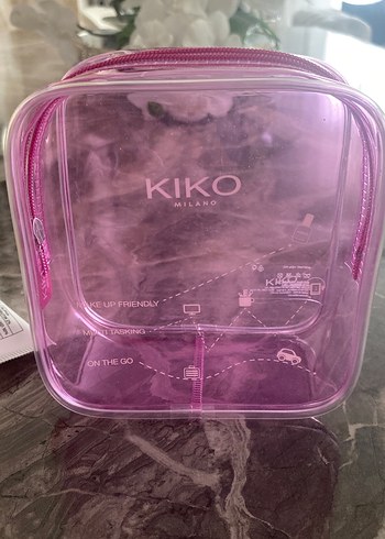 Pastel Pembe Makyaj Seti KIKO Çantasıyla - Görsel 13