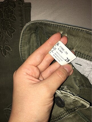 28 Beden Kot pantolon