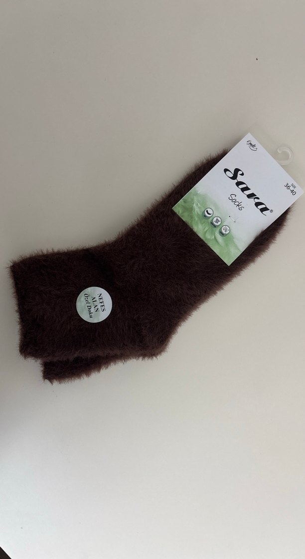 Kadın Yumuşak Yün Çorap (36-40 numara) - Görsel 2