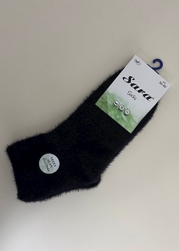 Sara Siyah Kadın Çorabı 36-40 - Görsel 2