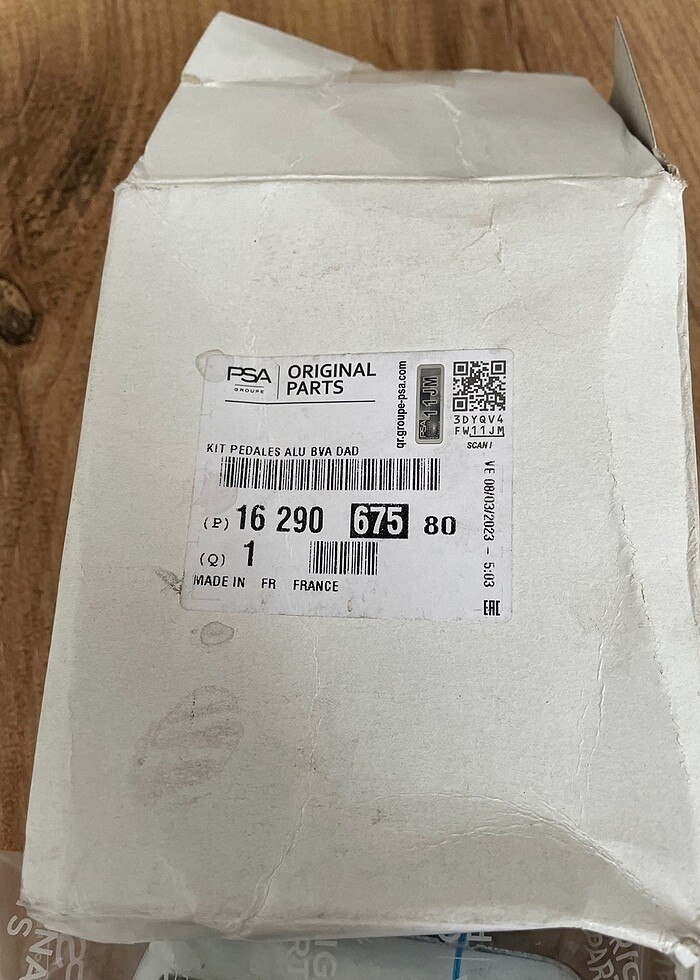 Opel 2024 model uyumlu spor pedalları orjinal - Görsel 4