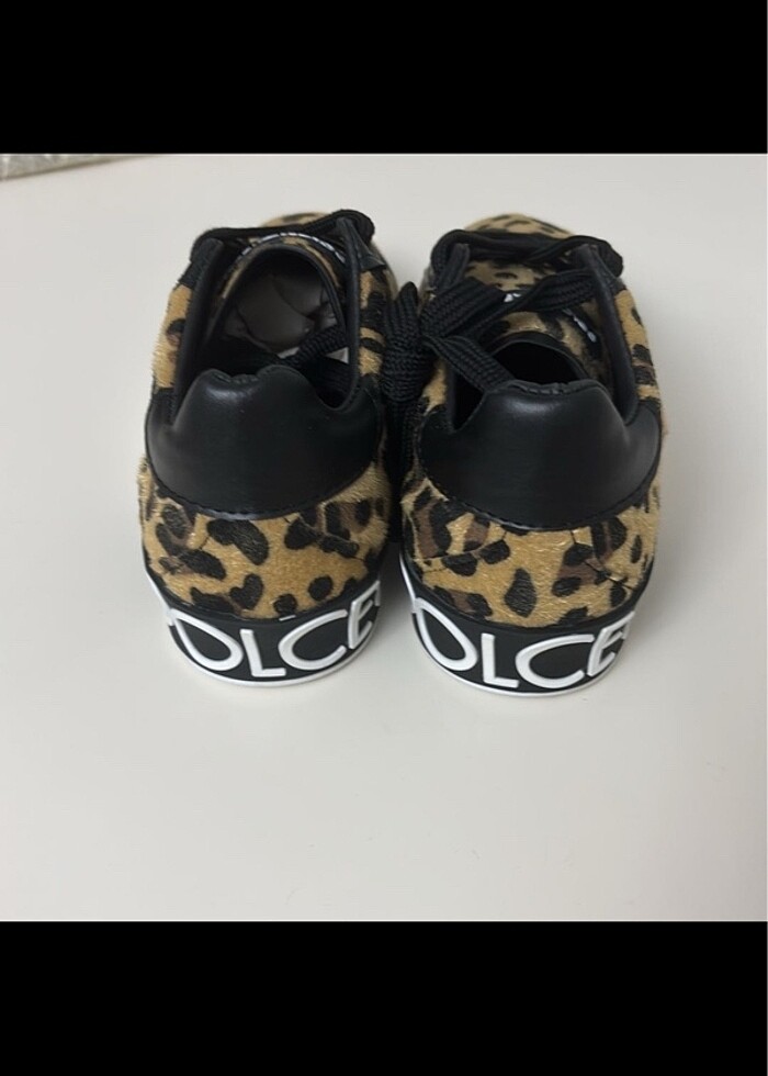 DOLCE&GABBANA 36 tek numara  yeni leopar trendi - Görsel 3