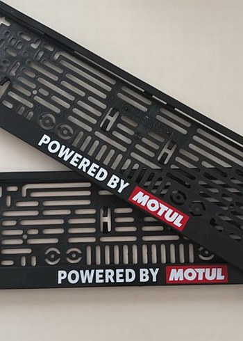 Diğer Siyah Motul Lisanslı 2li OTOMOTİV PLAKALIK