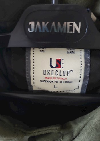 Gri Süet Düğmeli Erkek Ceket - Görsel 6