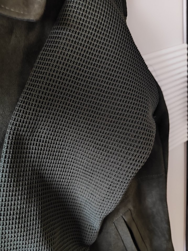 Gri Süet Düğmeli Erkek Ceket - Görsel 2