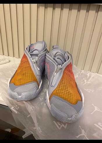 Bağcıklı Çok Renkli Basketbol Ayakkabısı - Görsel 2