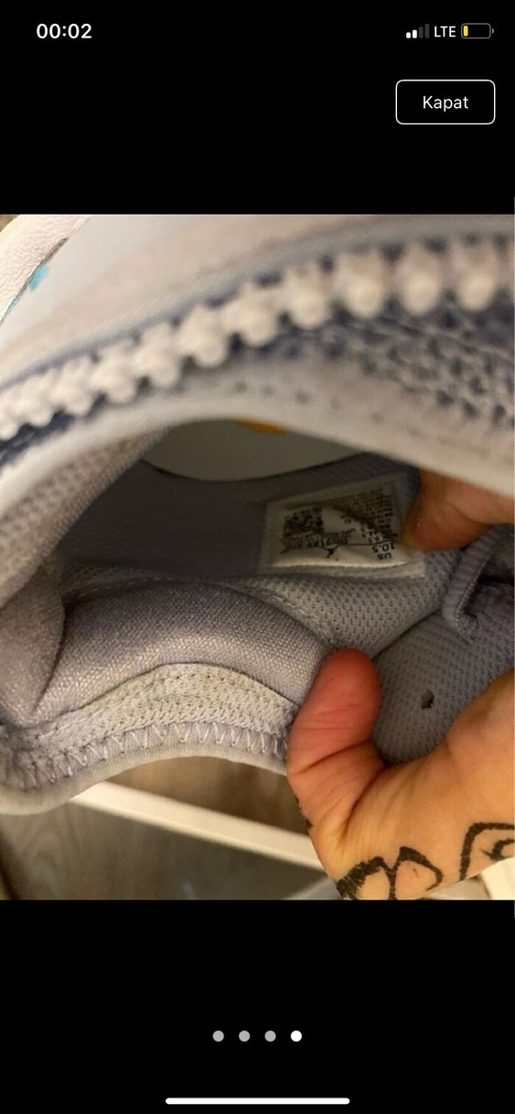 Bağcıklı Çok Renkli Basketbol Ayakkabısı - Görsel 4