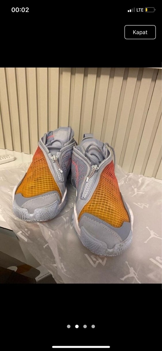 Bağcıklı Çok Renkli Basketbol Ayakkabısı - Görsel 2