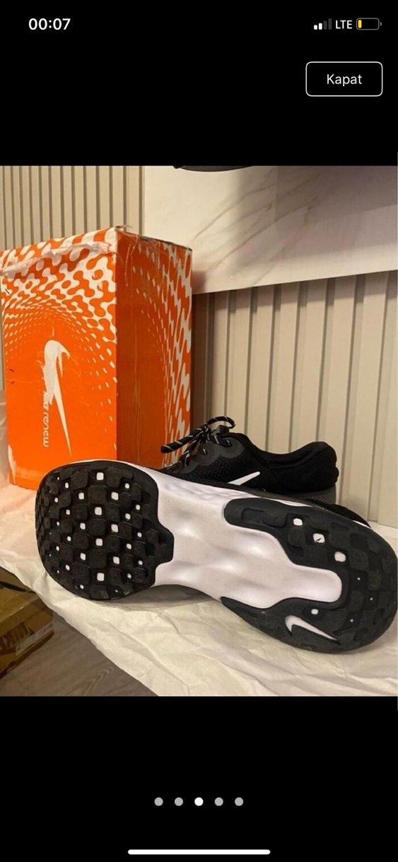 Siyah Nike Erkek Koşu ve Antrenman Ayakkabısı - Görsel 3