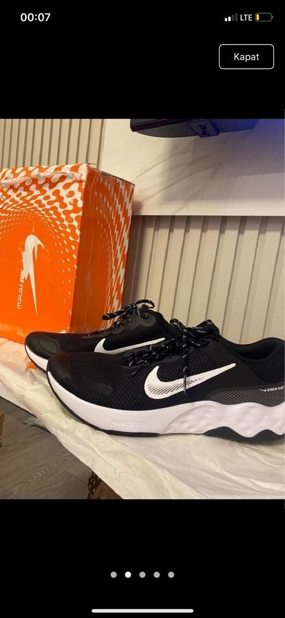 Siyah Nike Erkek Koşu ve Antrenman Ayakkabısı - Görsel 2