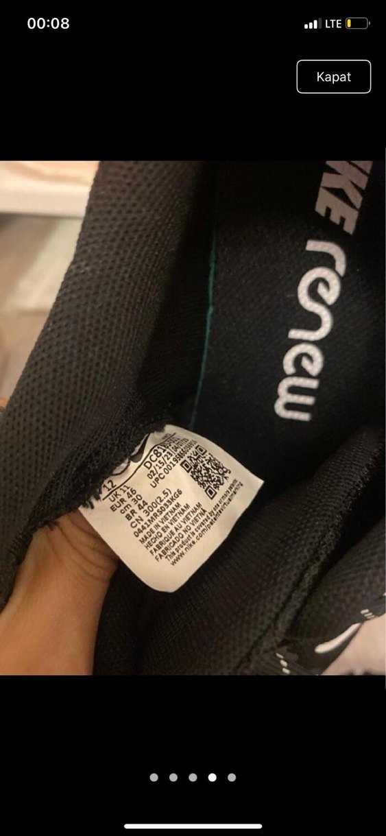 Siyah Nike Erkek Koşu ve Antrenman Ayakkabısı - Görsel 4