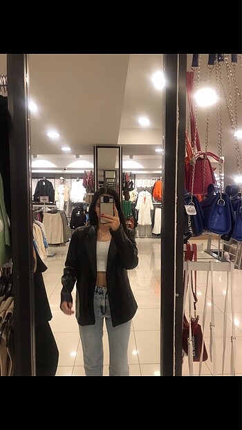 Deri blazer