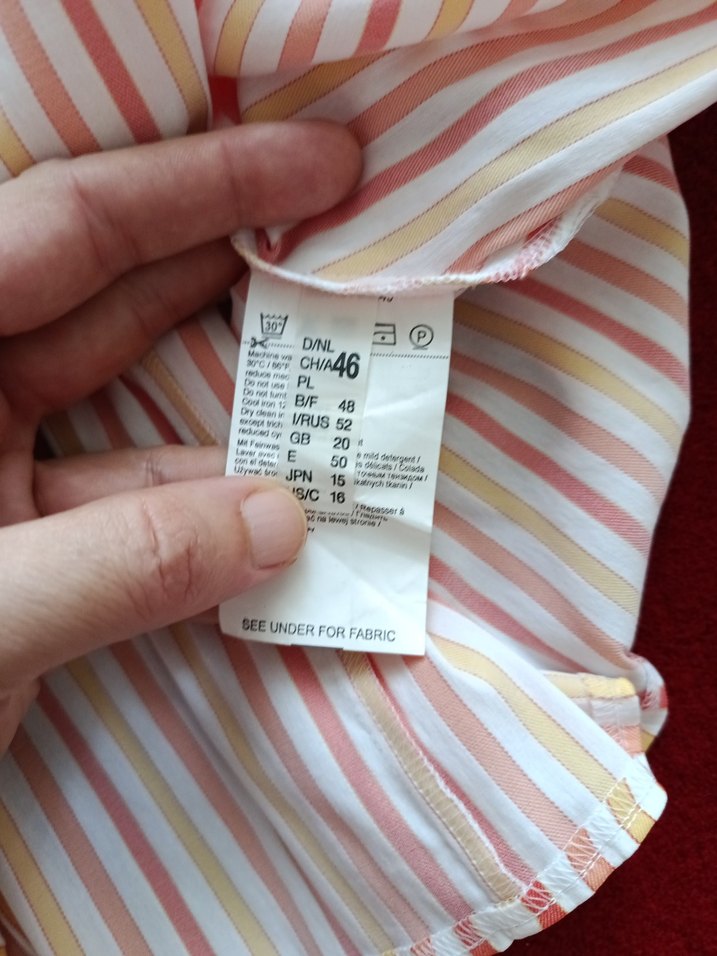 Çizgili Uzun Kollu Kadın Gömlek - Görsel 4