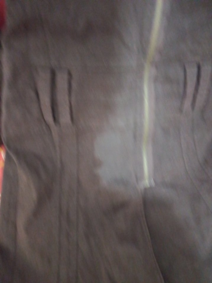 Fermuarlı Koyu Kahverengi Uzun Kaban - Görsel 4