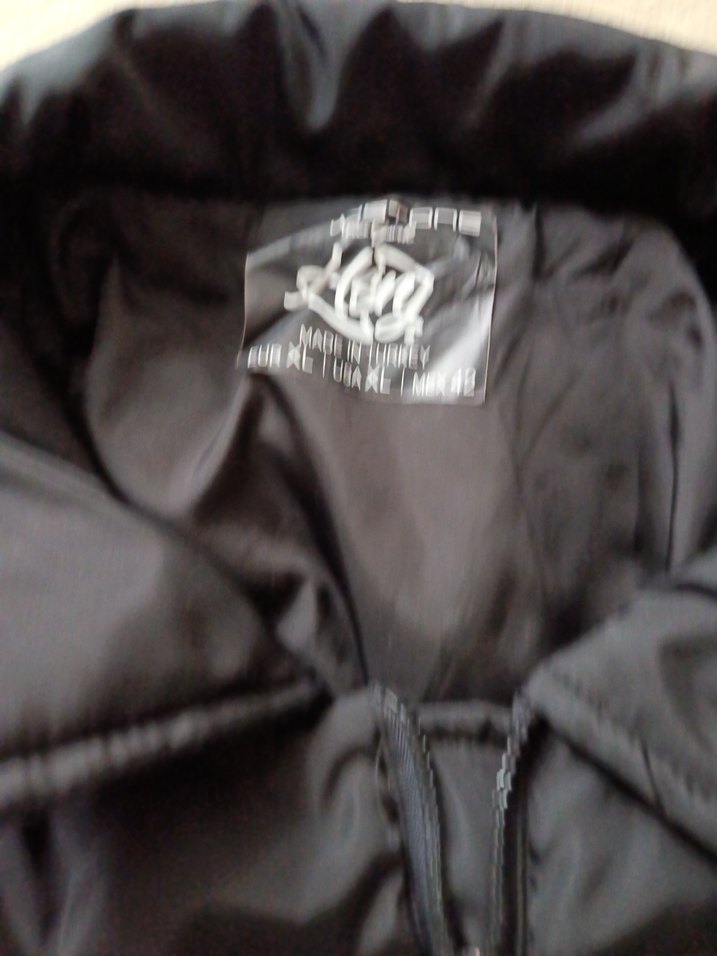 Erkek Siyah Fermuarlı Street Wear mont - Görsel 2