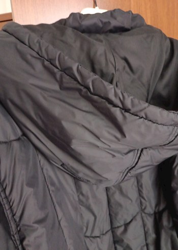 Siyah Fermuarlı  Kadın kaban - Görsel 8