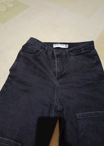 Siyah Kadın Denim Jean - Görsel 3