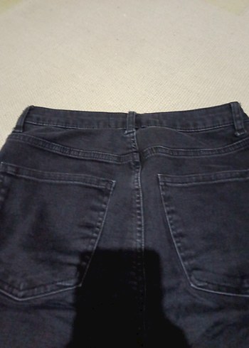 Siyah Kadın Denim Jean - Görsel 6