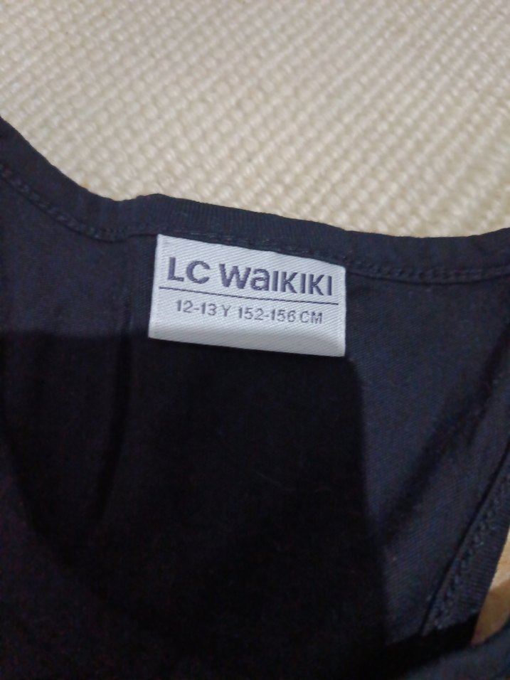 Çok Renkli Kolsuz Kız Tişörtü - Görsel 5